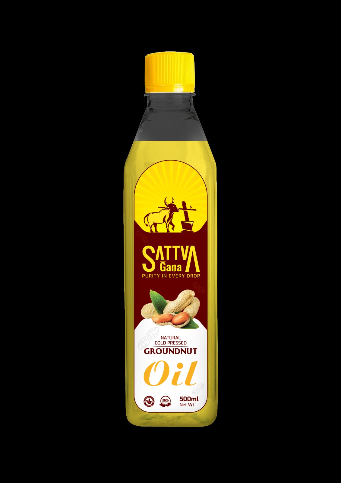 Cold Pressed Groundnut Oil