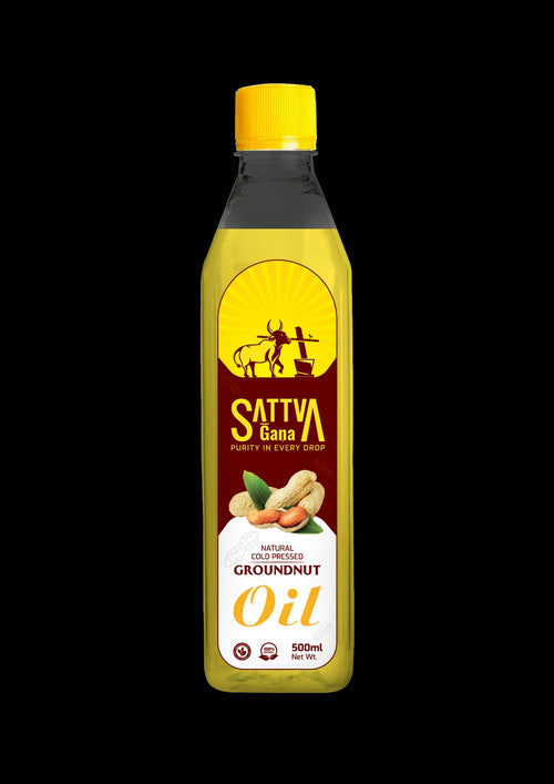 Cold Pressed Groundnut Oil